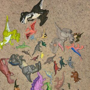 Dinosaur Toys Various Sizes - Used